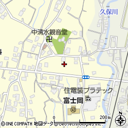 静岡県御殿場市中清水151-2周辺の地図