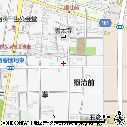 愛知県北名古屋市鍜治ケ一色村内東129周辺の地図