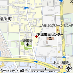愛知県稲沢市下津片町203周辺の地図