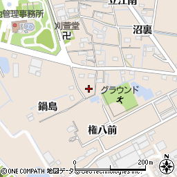 愛知県稲沢市祖父江町祖父江堤内周辺の地図