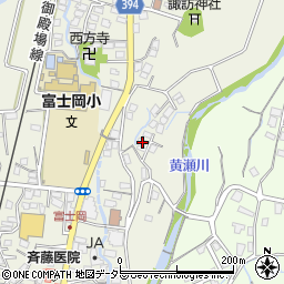 静岡県御殿場市中山406周辺の地図
