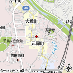 滋賀県彦根市大橋町27周辺の地図