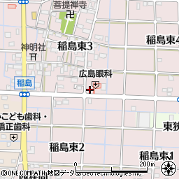 広島眼科周辺の地図