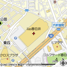 KURA 春日井店周辺の地図