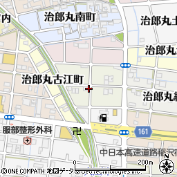 愛知県稲沢市治郎丸天神町周辺の地図