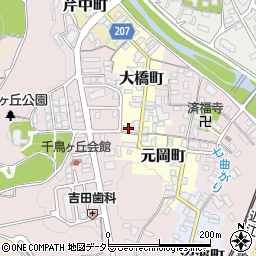 滋賀県彦根市大橋町4周辺の地図