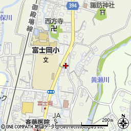 静岡県御殿場市中山424周辺の地図
