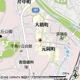 滋賀県彦根市大橋町5周辺の地図