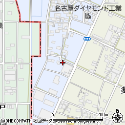 愛知県小牧市多気西町294周辺の地図
