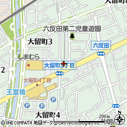 六反田第一児童遊園周辺の地図