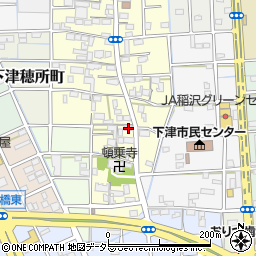 愛知県稲沢市下津片町195周辺の地図