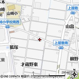 愛知県稲沢市祖父江町山崎笹原269周辺の地図