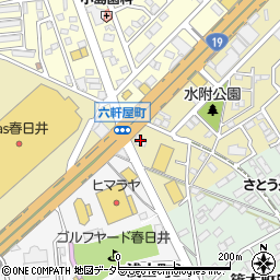 愛知県春日井市六軒屋町東丘13-27周辺の地図