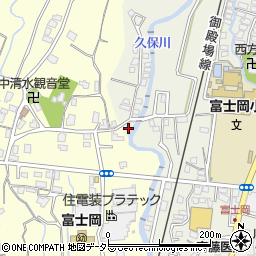 静岡県御殿場市中山117周辺の地図