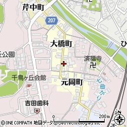 滋賀県彦根市大橋町41周辺の地図