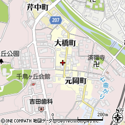 滋賀県彦根市大橋町6周辺の地図