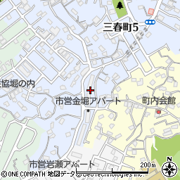 金堀アパート周辺の地図