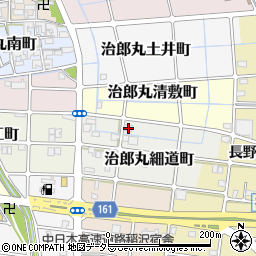 愛知県稲沢市治郎丸細道町5周辺の地図