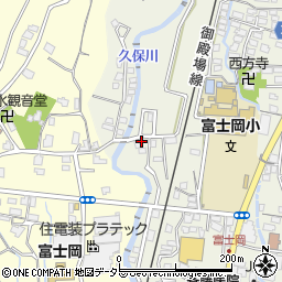 静岡県御殿場市中山121-17周辺の地図