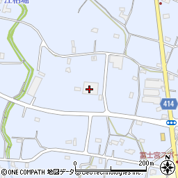富士宮う宮ーな市場のお魚屋さん周辺の地図