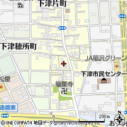 愛知県稲沢市下津片町176周辺の地図