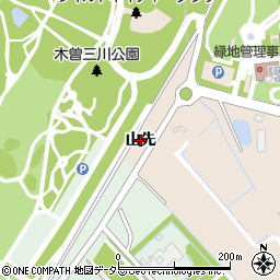 愛知県稲沢市祖父江町祖父江（山先）周辺の地図