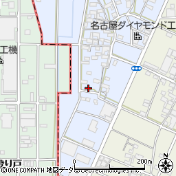 愛知県小牧市多気西町267周辺の地図