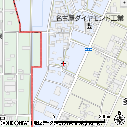 愛知県小牧市多気西町284周辺の地図