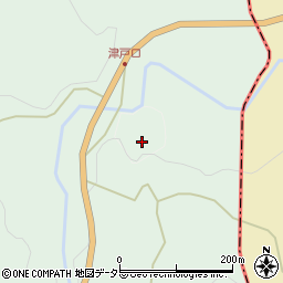 島根県大田市朝山町仙山津戸周辺の地図