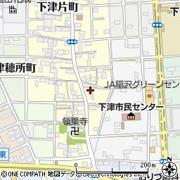 愛知県稲沢市下津片町174周辺の地図