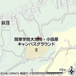 神奈川県小田原市荻窪843周辺の地図