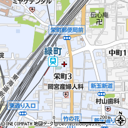 味の大西　小田原店周辺の地図
