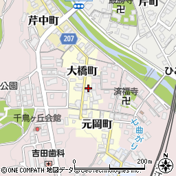 滋賀県彦根市大橋町38周辺の地図
