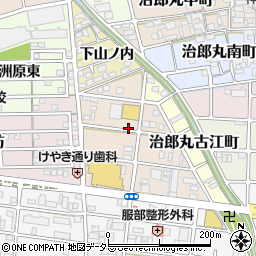 愛知県稲沢市国府宮神田町周辺の地図