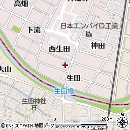 岩倉マシンセンター周辺の地図