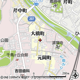 滋賀県彦根市大橋町39周辺の地図