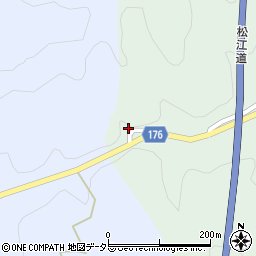 島根県雲南市三刀屋町上熊谷586周辺の地図
