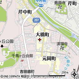 滋賀県彦根市大橋町11周辺の地図