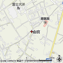 静岡県富士宮市山宮965周辺の地図