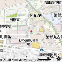 愛知県稲沢市国府宮神田町24周辺の地図