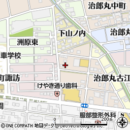 愛知県稲沢市国府宮神田町22周辺の地図