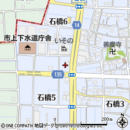 味のがんこ炎 稲沢中央道店周辺の地図