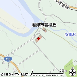 松丘コミュニティセンター周辺の地図
