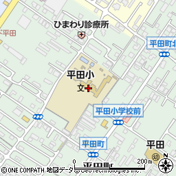 彦根市立平田小学校周辺の地図