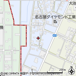 愛知県小牧市多気西町282周辺の地図