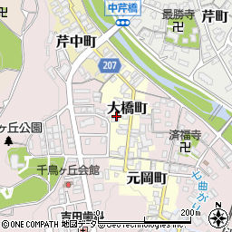 滋賀県彦根市大橋町12周辺の地図