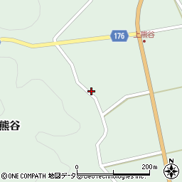 島根県雲南市三刀屋町上熊谷354周辺の地図