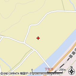 鳥取県日野郡江府町下安井285周辺の地図