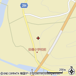 田儀山中大田線周辺の地図