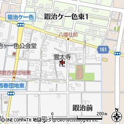 雲太寺周辺の地図